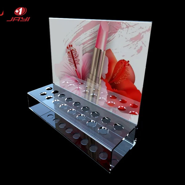 16 Holes Acrylic Lipstick Display Stand - Jayi Acrylic