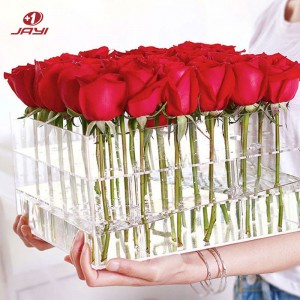 36 Hole Acrylic Flower Box