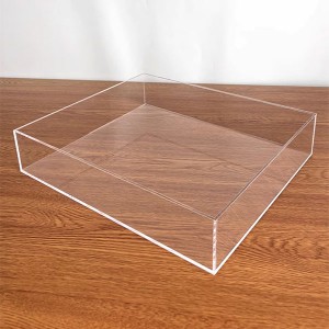 5 sided acrylic box