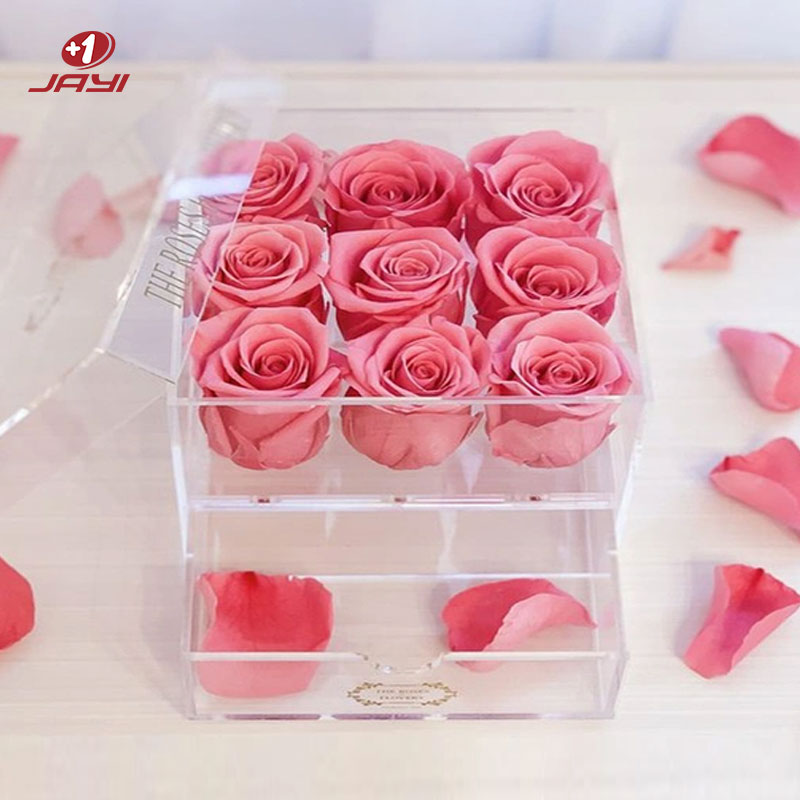 9 hole Acrylic flower box