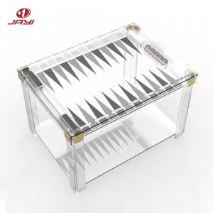 Acrylic Backgammon Game Table