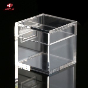 Acrylic Box with Hinged Lid