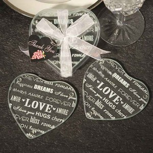 Acrylic Coasters Wedding