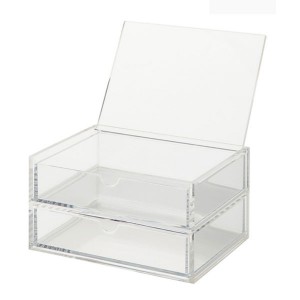 Acrylic File Box with Lid