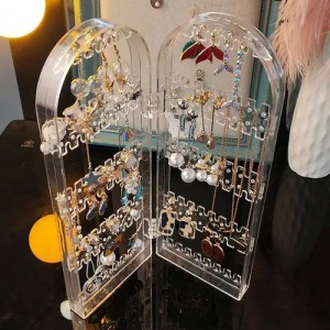 Acrylic Folding Earring Holder