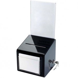 Acrylic Suggestion Box with Lock