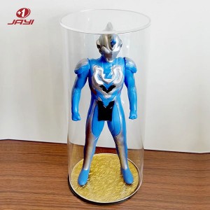 Acrylic Tall Round Cylinder Display Box