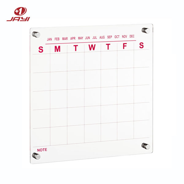 Acrylic Wall  Mount Calendar - Jayi Acrylic