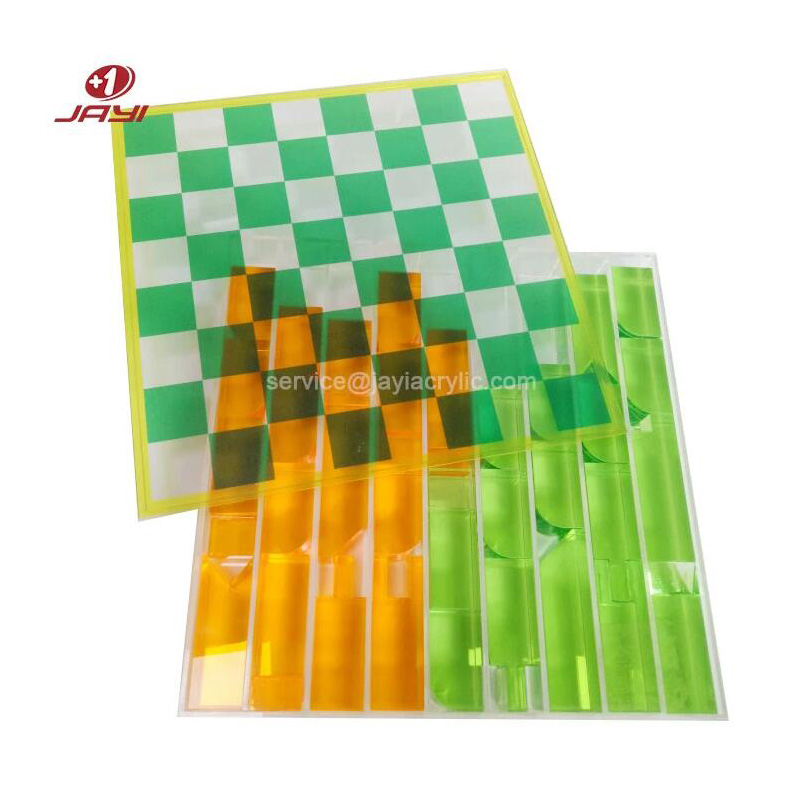 Acrylic chess game set (2)