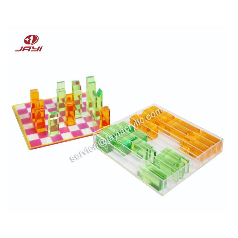 Acrylic chess game set (3)