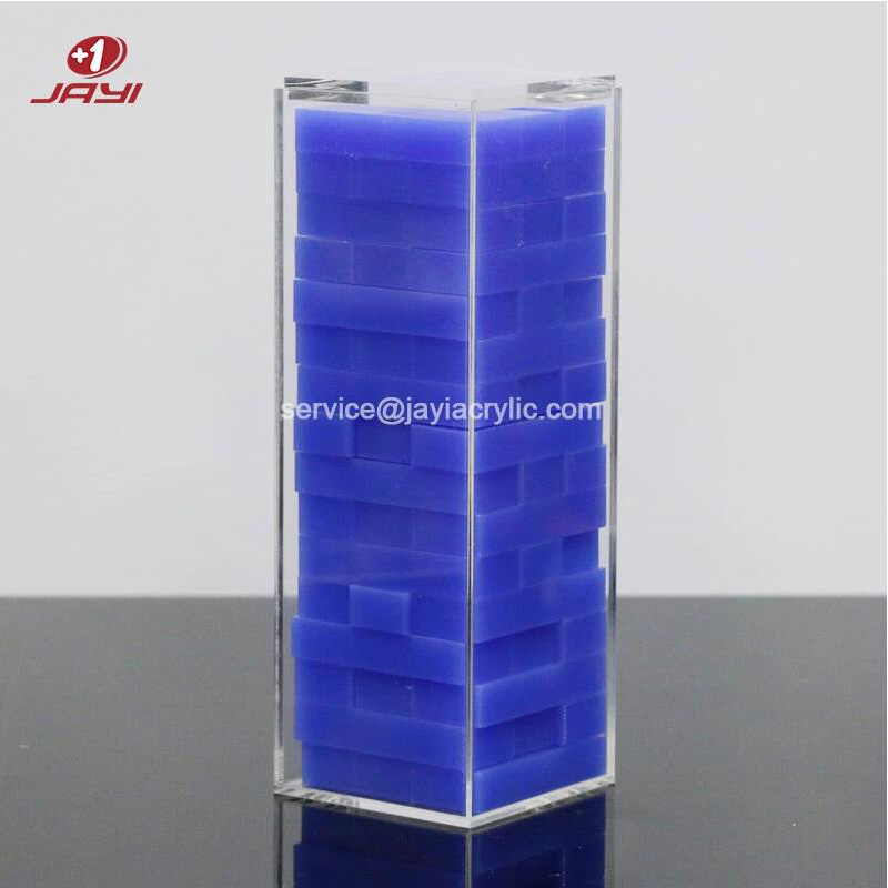 Acrylic jenga classic game b