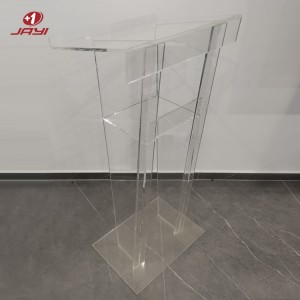 Bonded acrylic podium