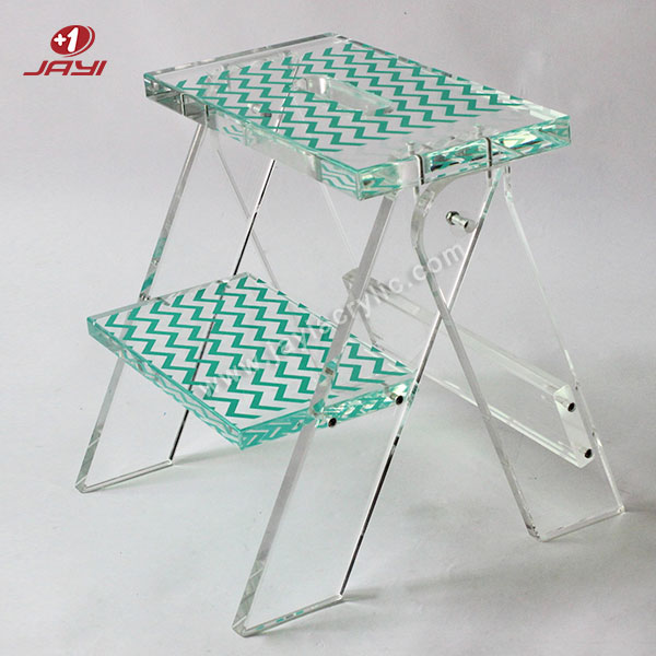 Custom Acrylic Folding Step Ladder - Jayi Acrylic