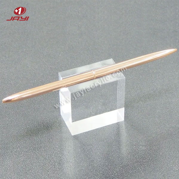 Engraved Acrylic Block Pen Holder - Jayi  Acrylic