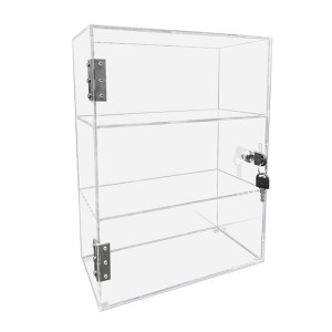 Lockable Wall mounted Acrylic Display Case