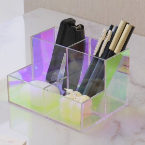 Luxury acrylic makeup organizer