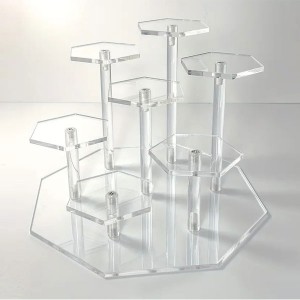 Multi Level Acrylic Display Stand