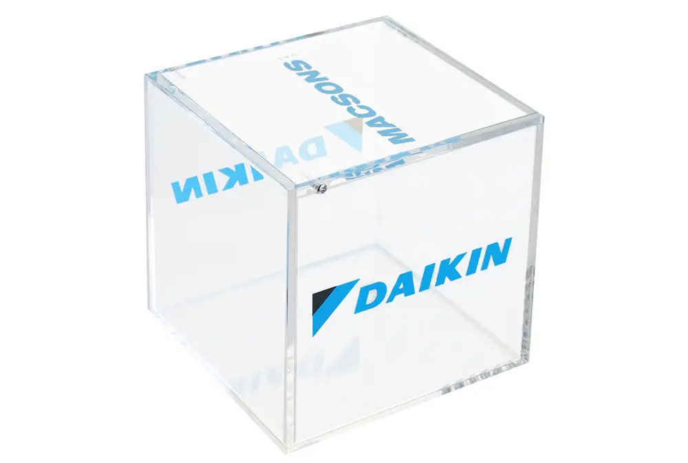 Printing acrylic box