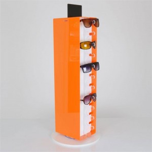 Rotating Acrylic Sunglasses Display Stand