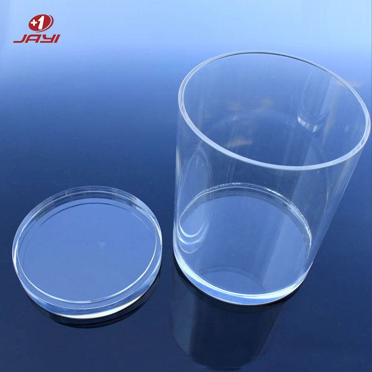 Round Shape Acrylic Box with Lid