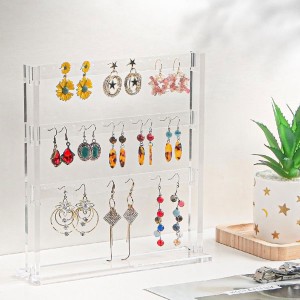 Tabletop Acrylic Earring Display