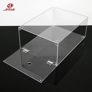 acrylic magnetic shoe box