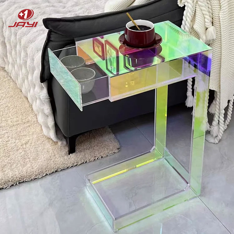 lucite end table